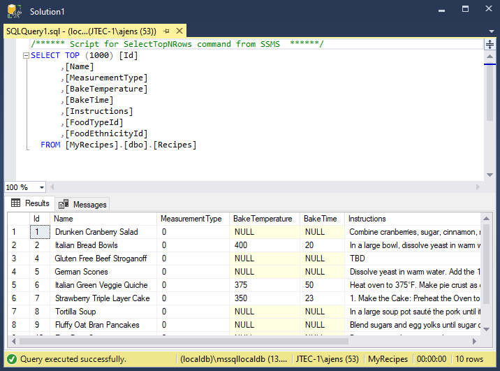 Navigate the Interface of SQL Server Management Studio (SSMS